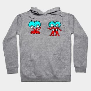 Thing 1 and Thing 2 Hoodie